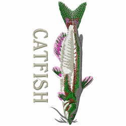 Fishes Embroidery Design 7